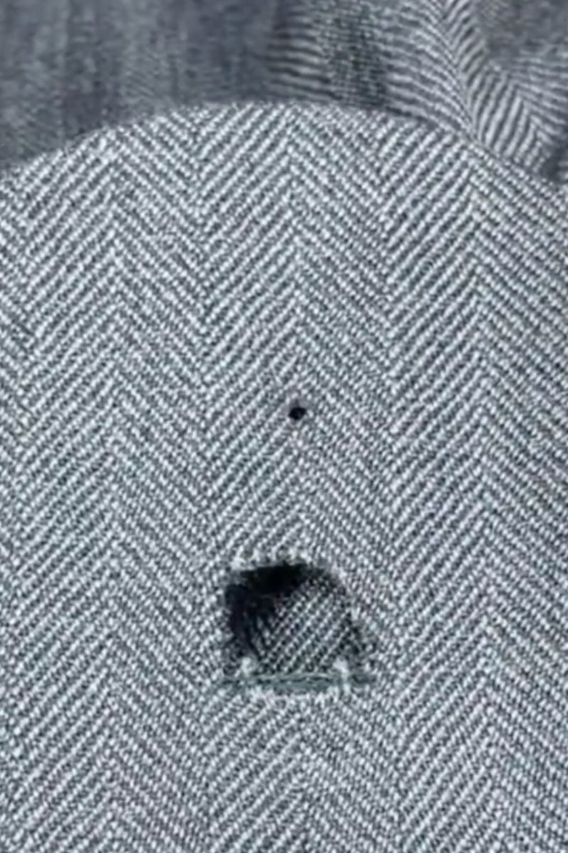 Clothes with no traces repaired