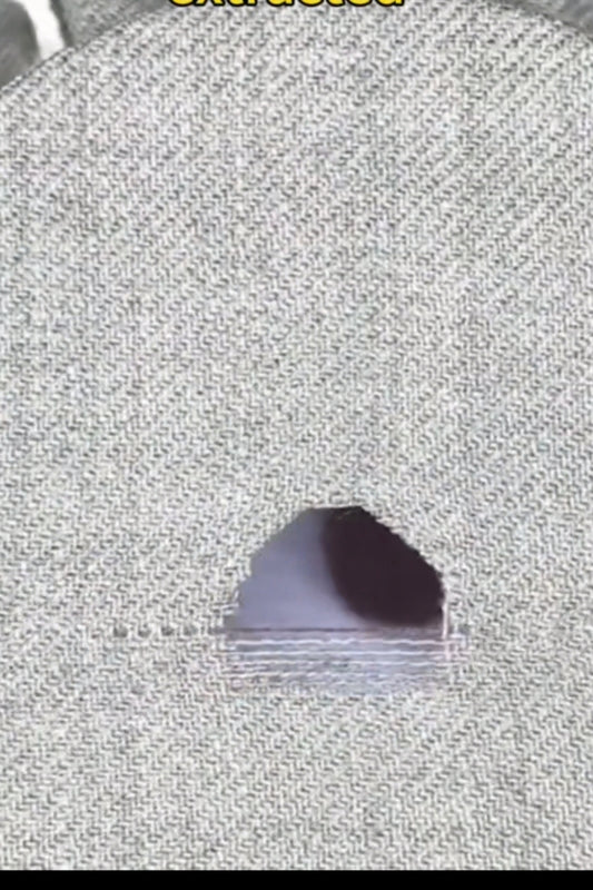 Clothes with no traces repaired