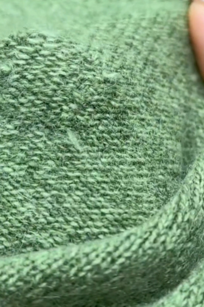 Woolen coat repair